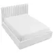 Mulvane Natural Full Upholstered Platform Bed