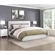 Mulvane Natural Eastern King Upholstered Platform Bed