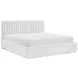 Mulvane Natural Eastern King Upholstered Platform Bed