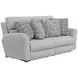 Chappy Pebble Lay Flat Reclining 83" Sofa