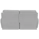 Chappy Pebble Lay Flat Reclining 83" Sofa