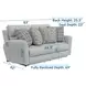 Chappy Pebble Lay Flat Reclining 83" Sofa