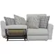 Chappy Pebble Lay Flat Reclining 83" Sofa