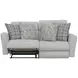 Chappy Pebble Lay Flat Reclining 83" Sofa