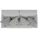 Chappy Pebble Lay Flat Reclining 83" Sofa