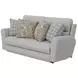 Chappy Linen Lay Flat Reclining 83" Sofa