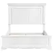 York White Queen Panel Bed
