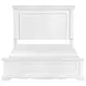 York White Queen Panel Bed