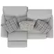 Chappy Pebble Lay Flat Reclining 76" Loveseat