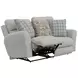 Chappy Linen Lay Flat Reclining 76" Loveseat
