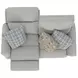 Chappy Linen Lay Flat Reclining 76" Loveseat