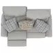 Chappy Linen Lay Flat Reclining 76" Loveseat