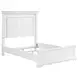 York White Full Panel Bed