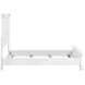 York White Full Panel Bed