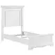 York White Youth Panel Bedroom Set