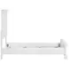York White Twin Panel Bed