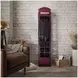 Glory Days Telly Vintage Telephone Booth Bar Cabinet