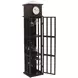 Glory Days Black Lounge Bar Cabinet with Wine Rack and Storage