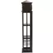 Glory Days Black Lounge Bar Cabinet with Wine Rack and Storage
