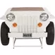 Glory Days White 50" Console Table with Wine Rack