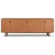 Posada Amber Oak Veneer 78" Media Console