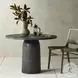 Basil Aged Grey Outdoor 42" Round Dining Table