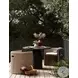 Basil Aged Grey Outdoor 42" Round Dining Table