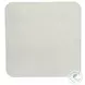 Basil Matte White Cast Aluminum Outdoor Square Coffee Table