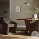Levi Knoll Clay Performance Fabric Dining Chair