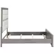 Owen Gray Queen Upholstered Panel Bed