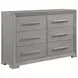 Owen Gray Upholstered Panel Bedroom Set