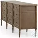 Toulouse Toasted Oak Veneer 9 Drawer Dresser