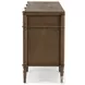 Toulouse Toasted Oak Veneer 9 Drawer Dresser