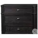 Toulouse Distressed Black 9 Drawer Dresser