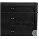 Toulouse Distressed Black 6 Drawer Dresser