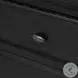 Toulouse Distressed Black 6 Drawer Dresser