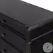 Toulouse Distressed Black 6 Drawer Dresser