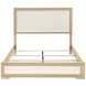 Sterling Natural and White Panel Bedroom Set