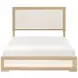 Sterling Natural and White Panel Bedroom Set