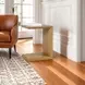 Nobu Oak Brown Rectangular End C Table