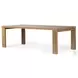 Millie Drifted Oak Solid 96" Rectangular Dining Table