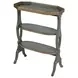 Hadley Royal Pastel Green and Gold Octagonal Side Table