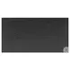 Millie Drifted Matte Black Veneer 2 Drawer Nightstand