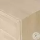 Millie Light Bleach Oak Veneer 2 Drawer Nightstand