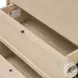 Millie Light Bleach Oak Veneer 2 Drawer Nightstand