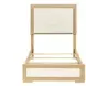 Sterling Natural and White Youth Panel Bedroom Set