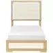 Sterling Natural and White Youth Panel Bedroom Set