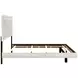 Aspen Dusty Gray California King Panel Bed