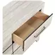 Aspen Dusty Gray Oak 6 Drawer Dresser