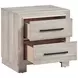 Everett Melamine Gray Storage Panel Bedroom Set